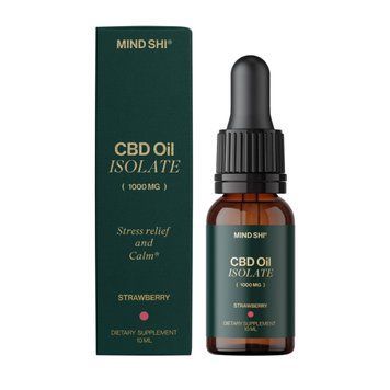 CBD Масло КБД OIL 10% 1000 mg полуниця 10мл 313-4 фото