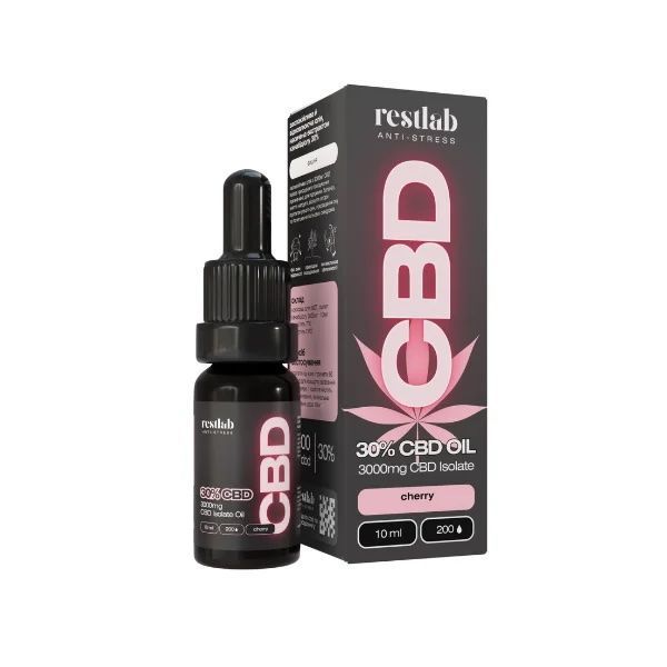 CBD Масло КБД OIL 30% 3000 mg Вишня, 10 мл 313-8 фото